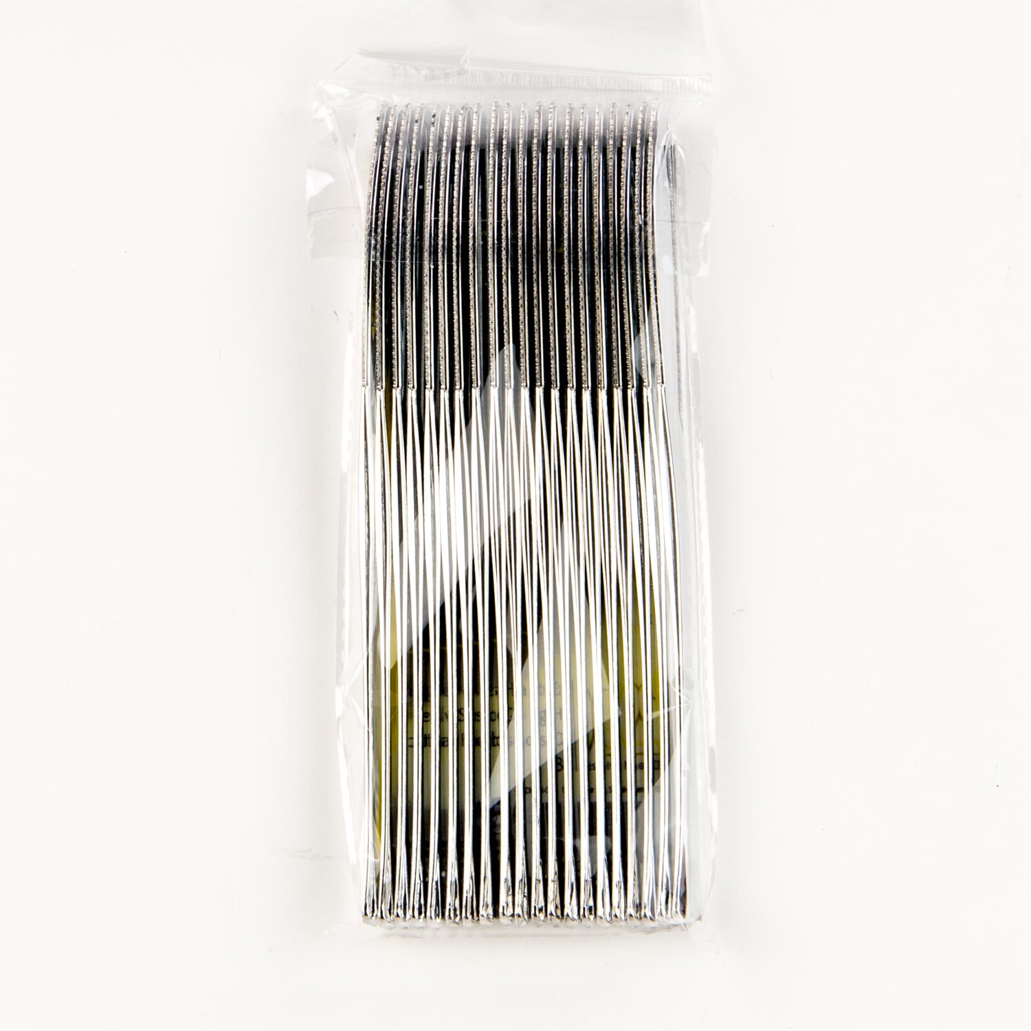Silver Plastic Cocktail Knife 8'' x20