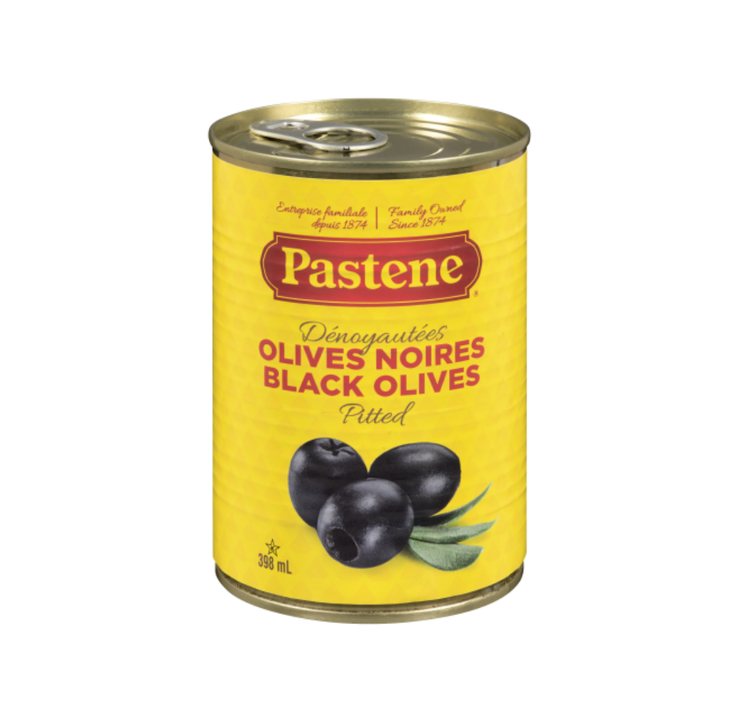 Pitted Black Olive 398 ml