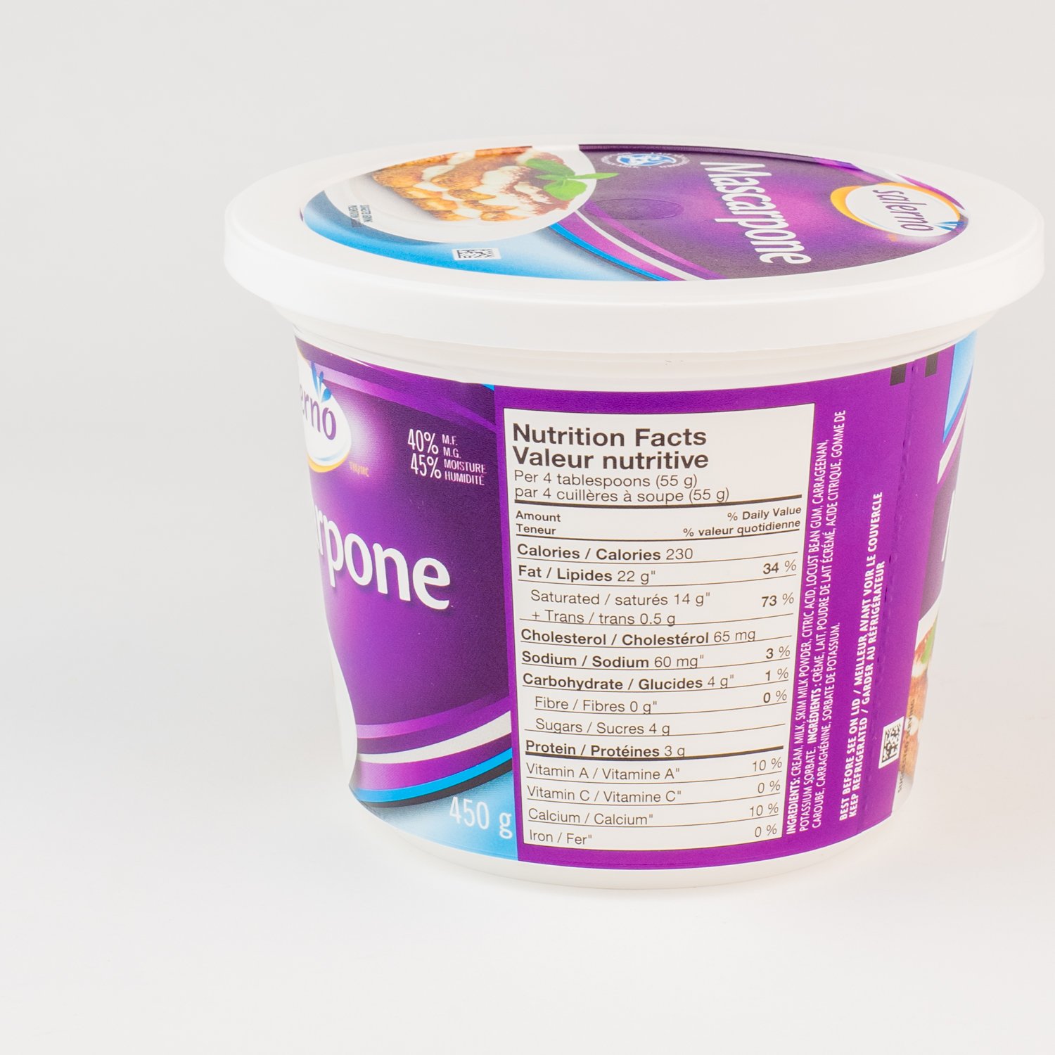 Mascarpone Cheese 450 g-secondary-image