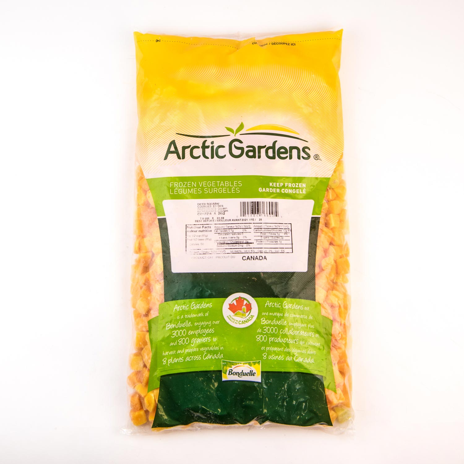 Diced Squash Butternut 2 kg
