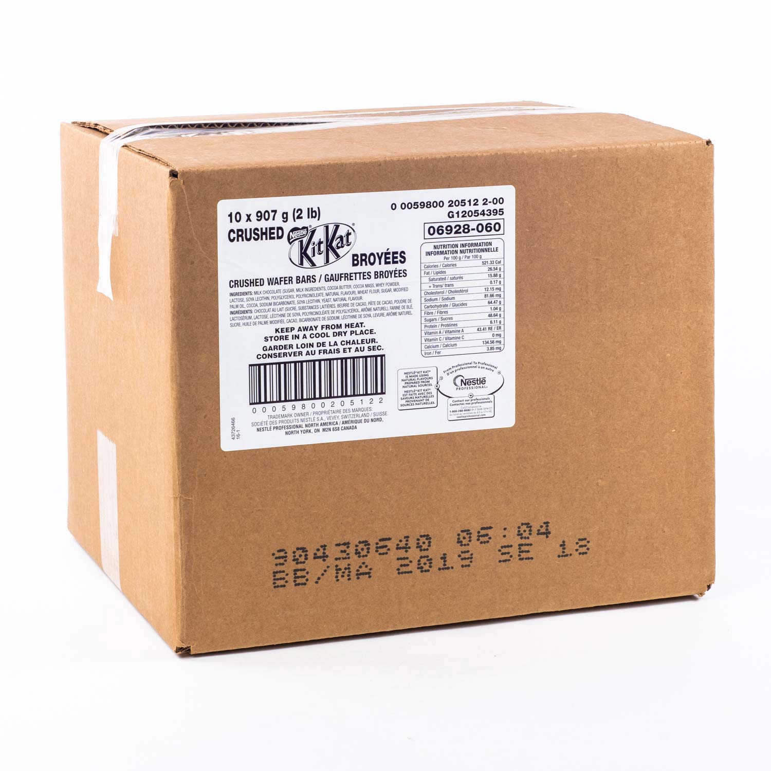 Crushed Kit Kat Sundae Topping 907 g-tertiary-image