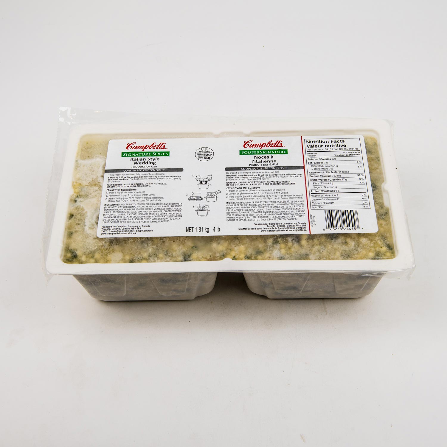 Italian Style Wedding Soup 1.81 kg