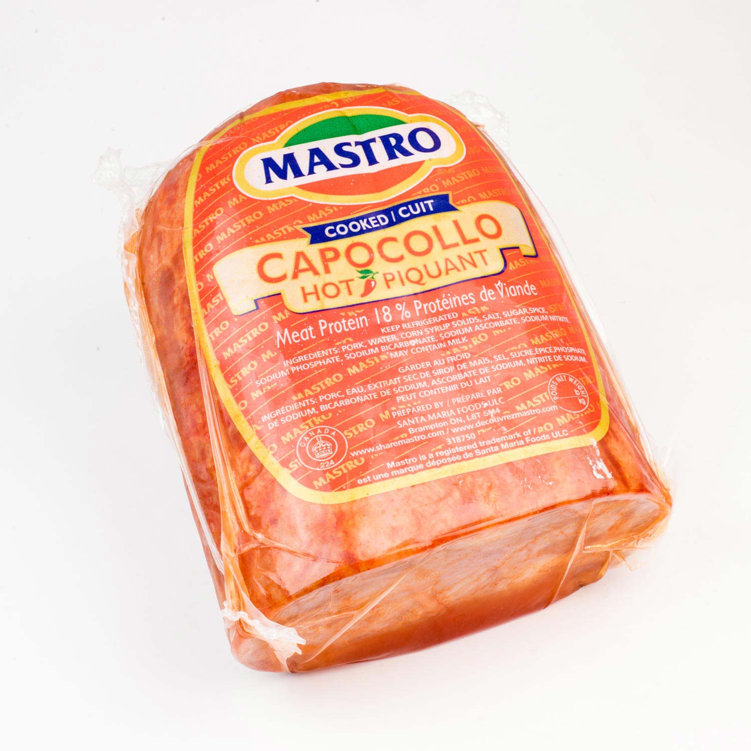Flat Hot Capicollo 2.5 kg
