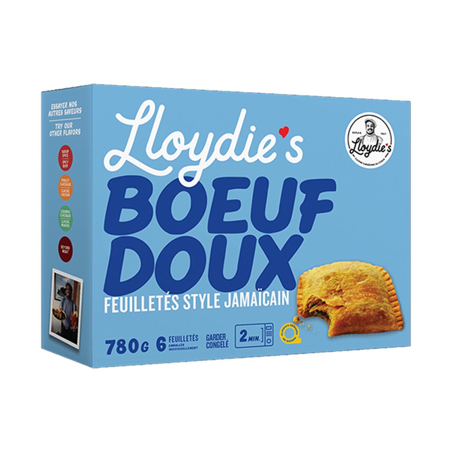 Mild Beef Jamaican Style Patties 780 g