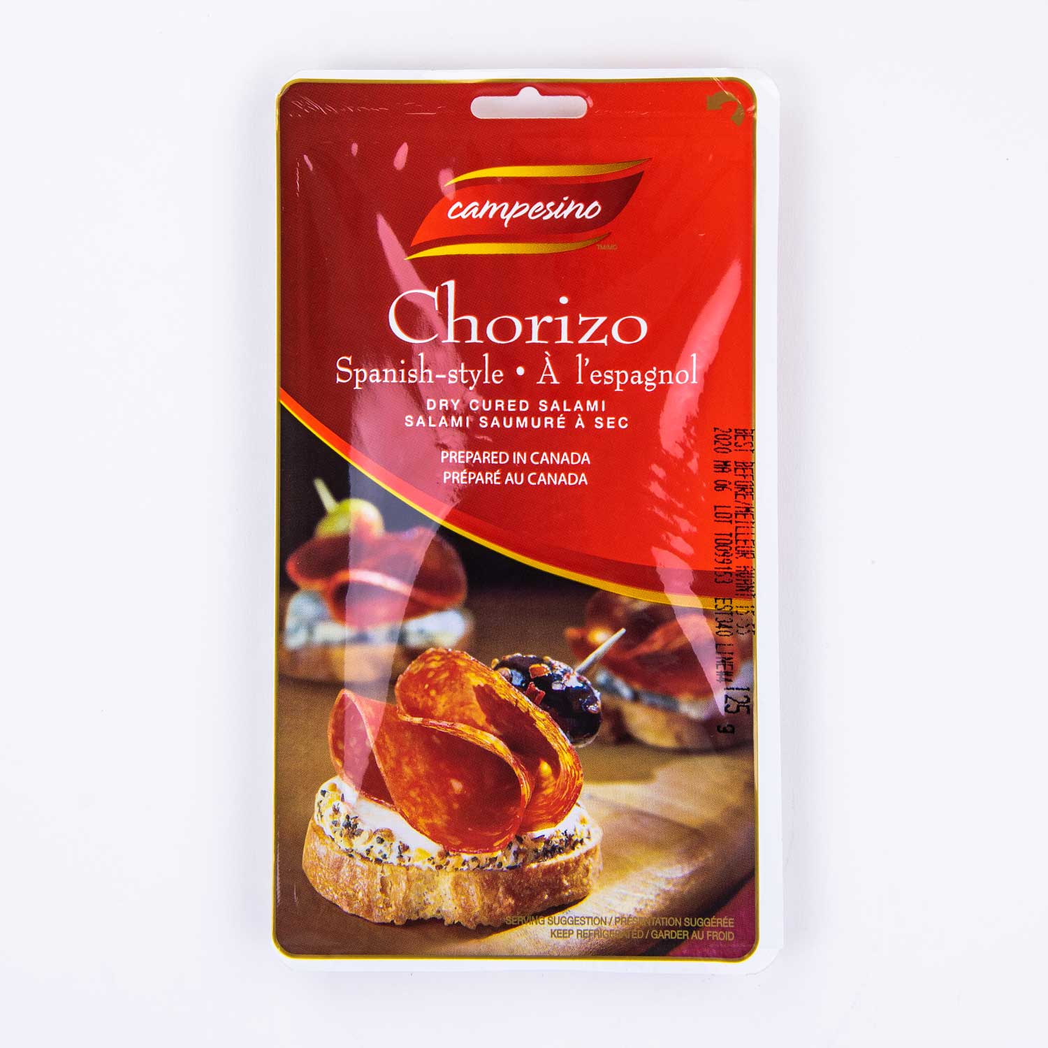 Sliced Chorizo Salami 125 g