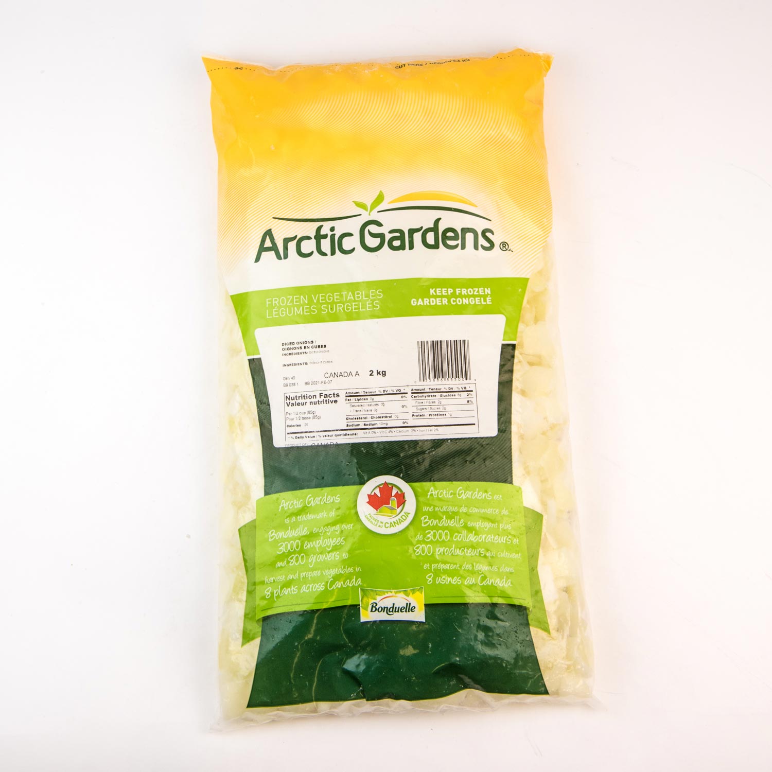 Onion Cubes 2 kg