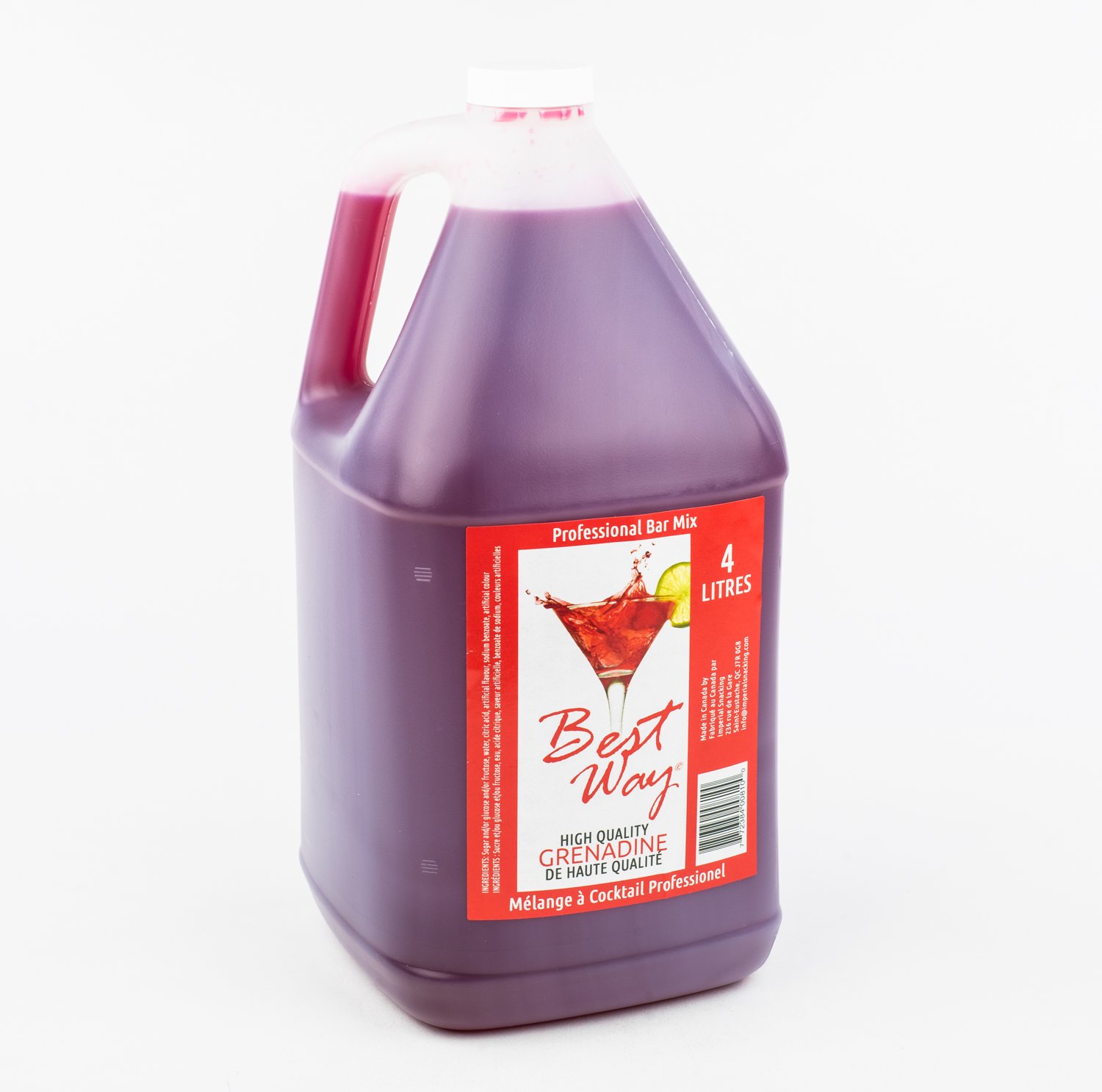 Grenadine Syrup 4 L