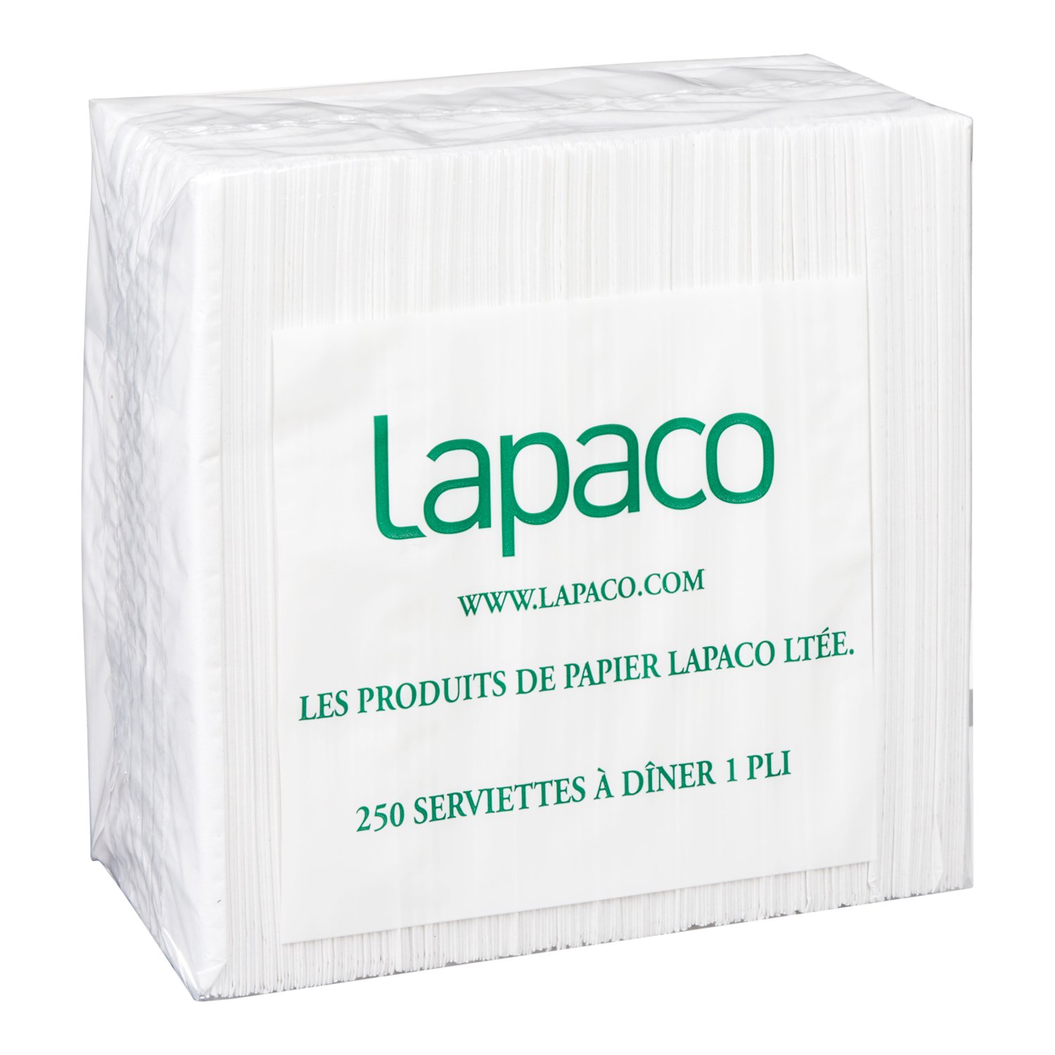 1 Ply White Dinner Napkin 1/8 x250-secondary-image