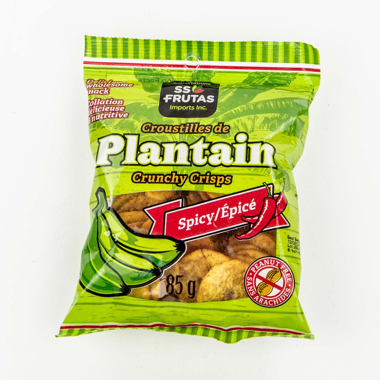 Spiced Plantain Chips 85 g