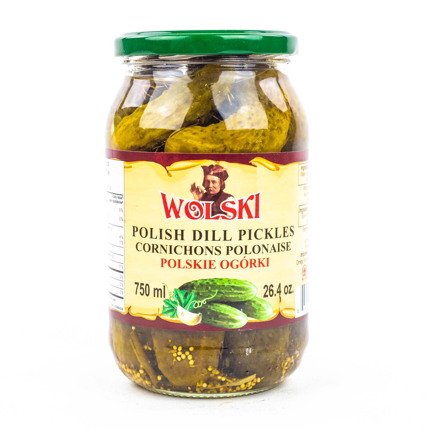 Polish Dill Pickles 750 ml