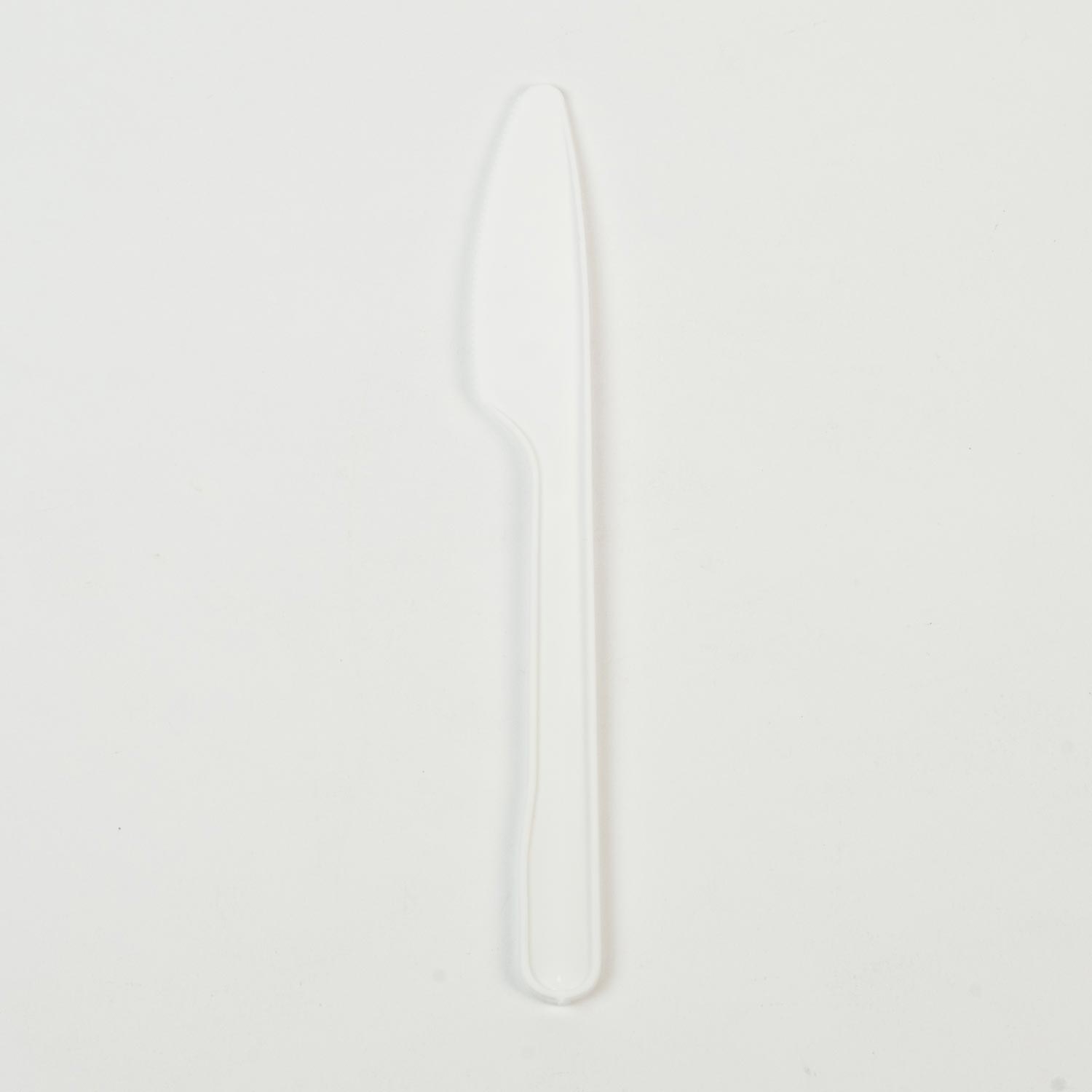 White Polypropylene Knife x1000
