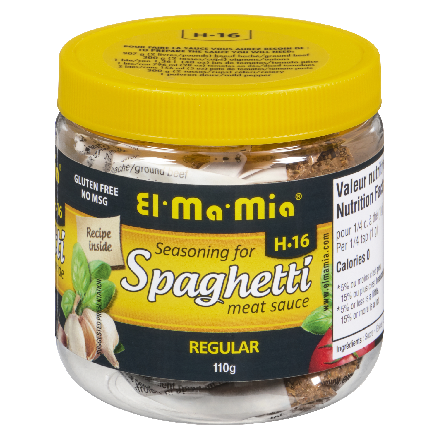 Regular Spices for Spaghetti Sauce 110 g-secondary-image