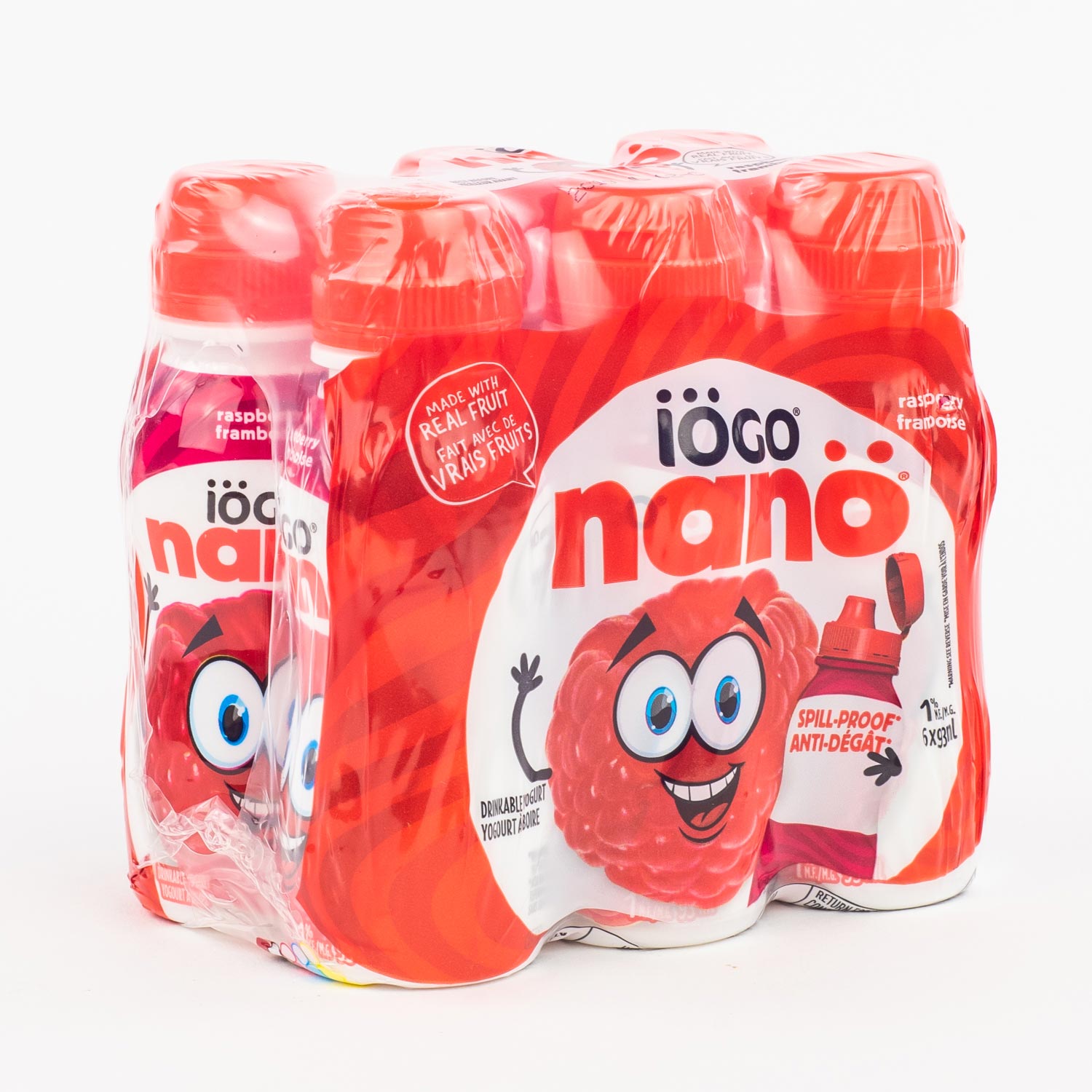 Raspberry Yogurt Drink x6