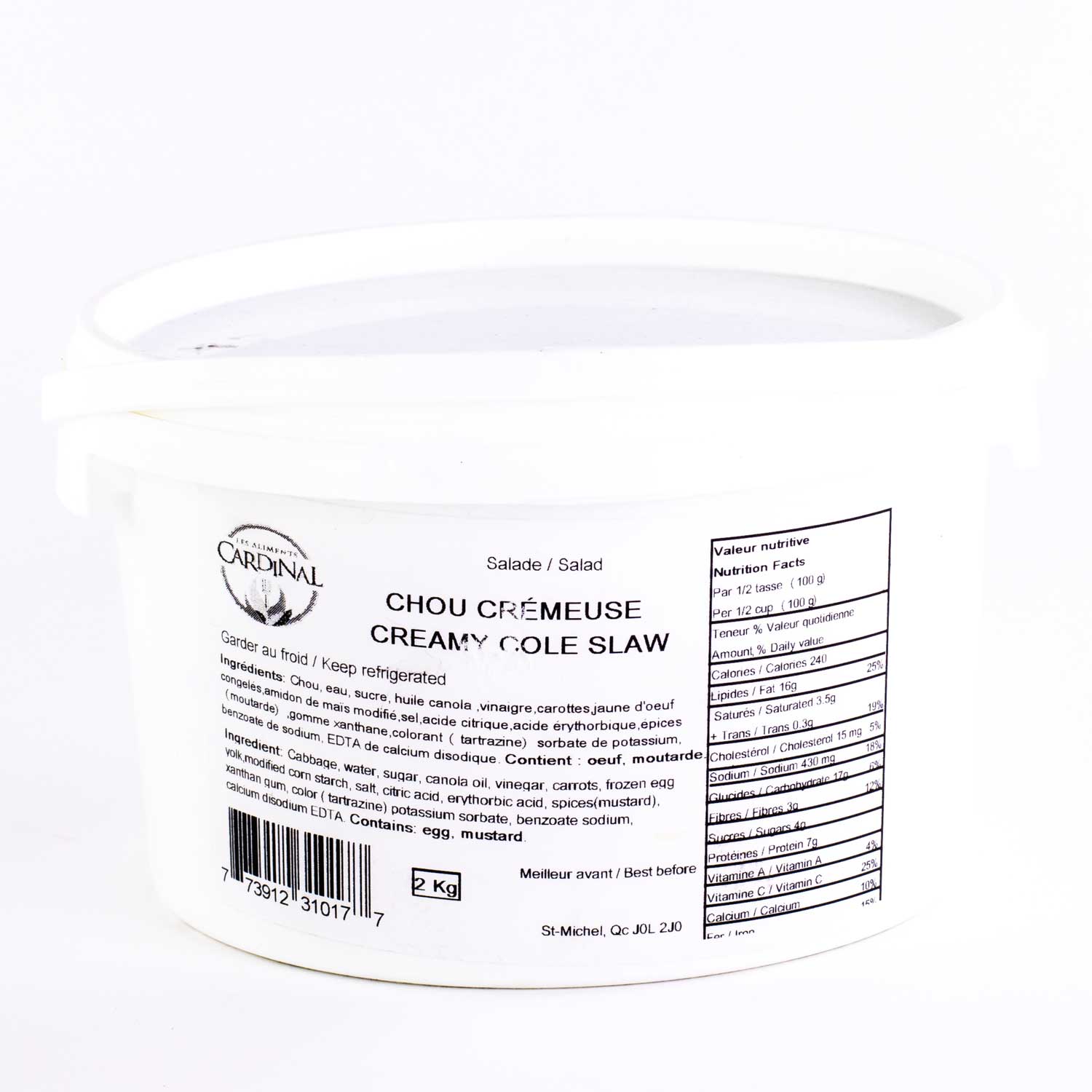 Creamy Coleslaw Salad 2 kg