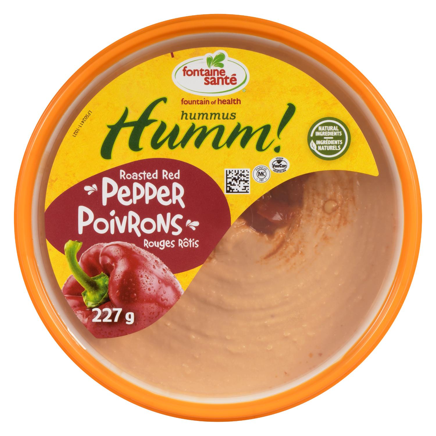 Roasted Red Peppers Hummus 227 g-secondary-image