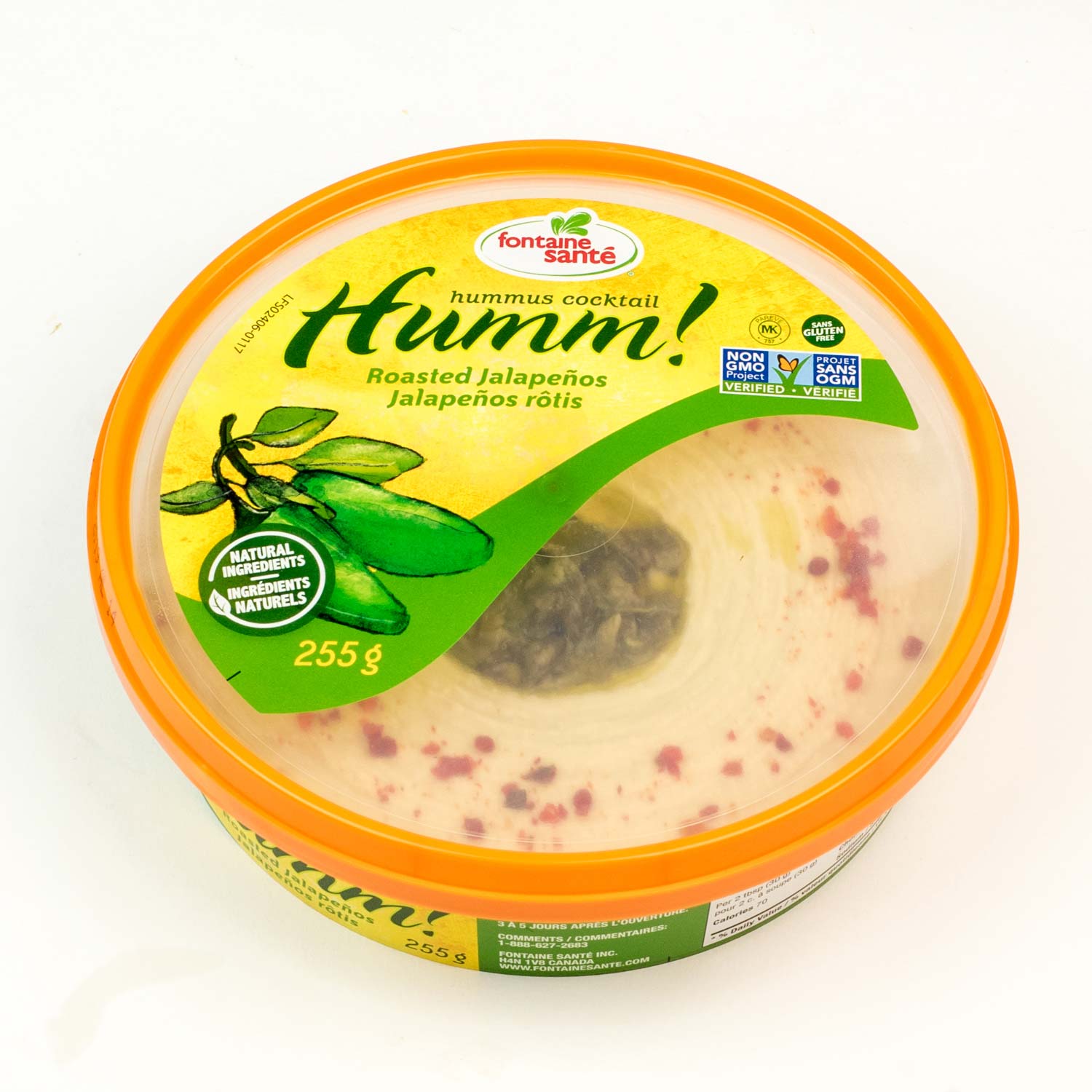 Roasted Jalapeños Hummus 255 g