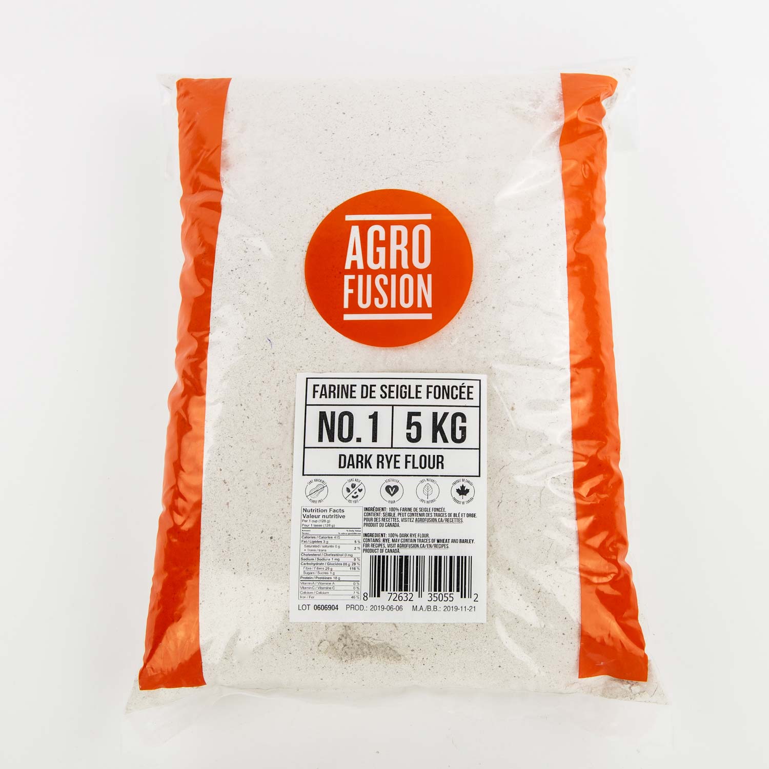 Dark Rye Flour 5 kg