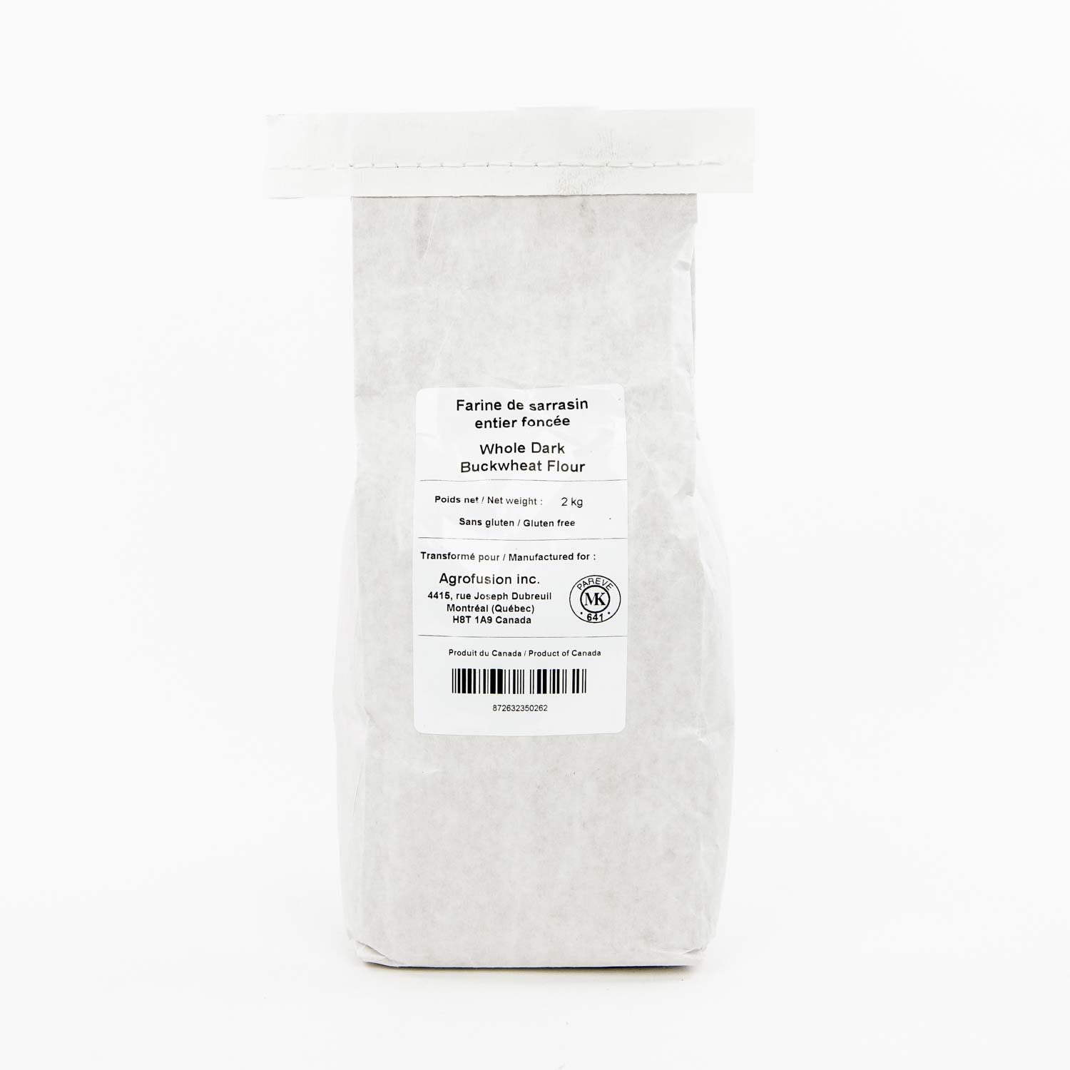 Grey Buckwheat Flour 2 kg