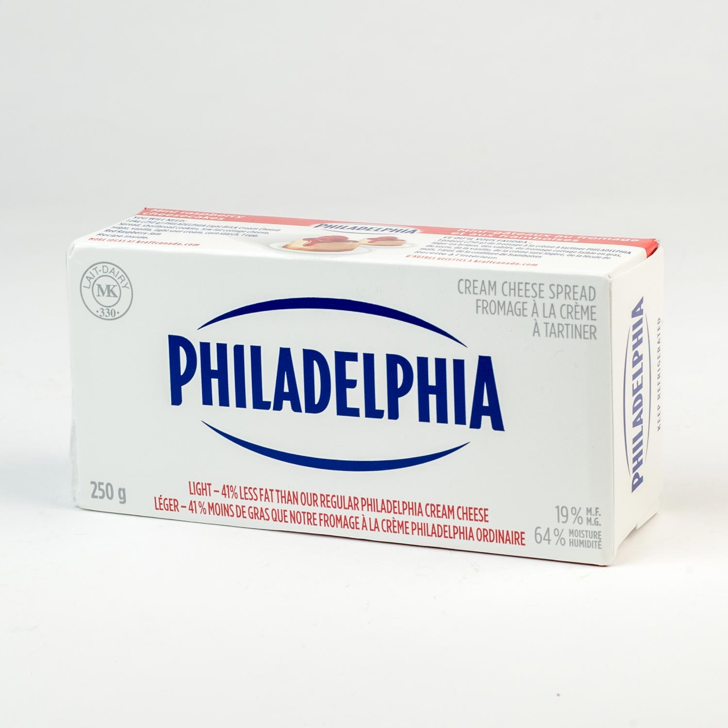 Light Cream Cheese Brick 250 g-secondary-image