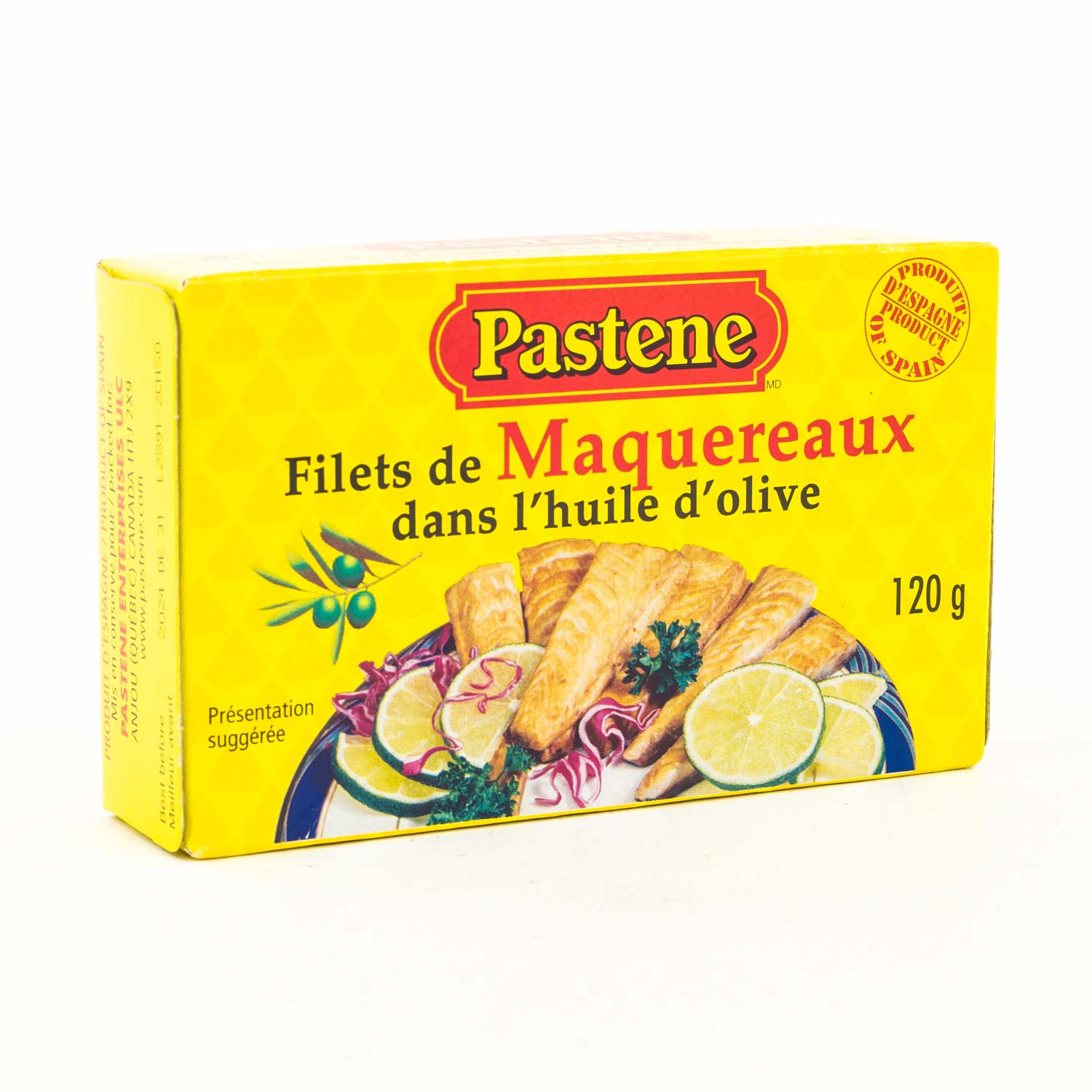 Mackerel Fillets in Olive Oil 120 g