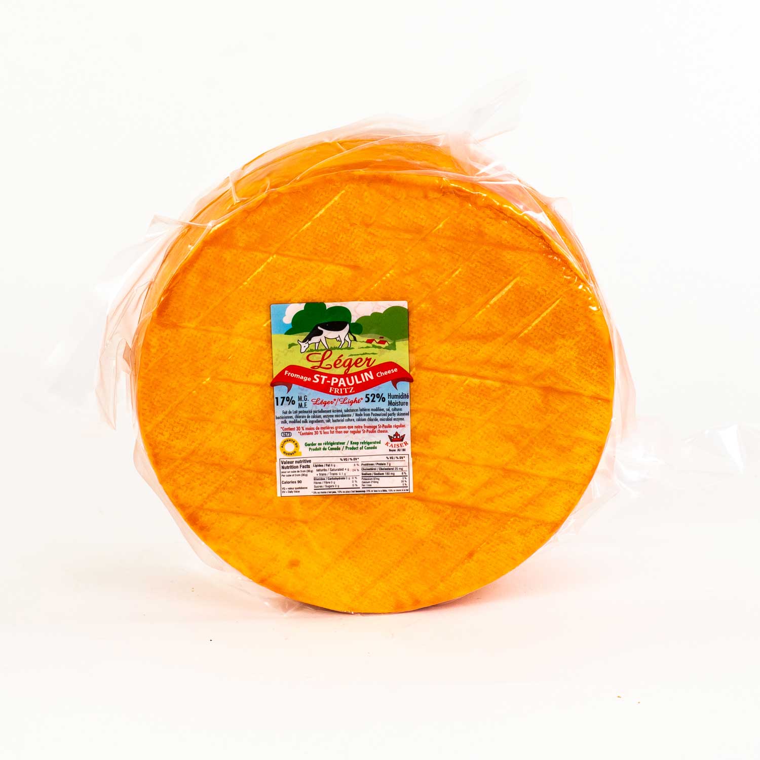 Light St-Paulin Cheese 1 kg