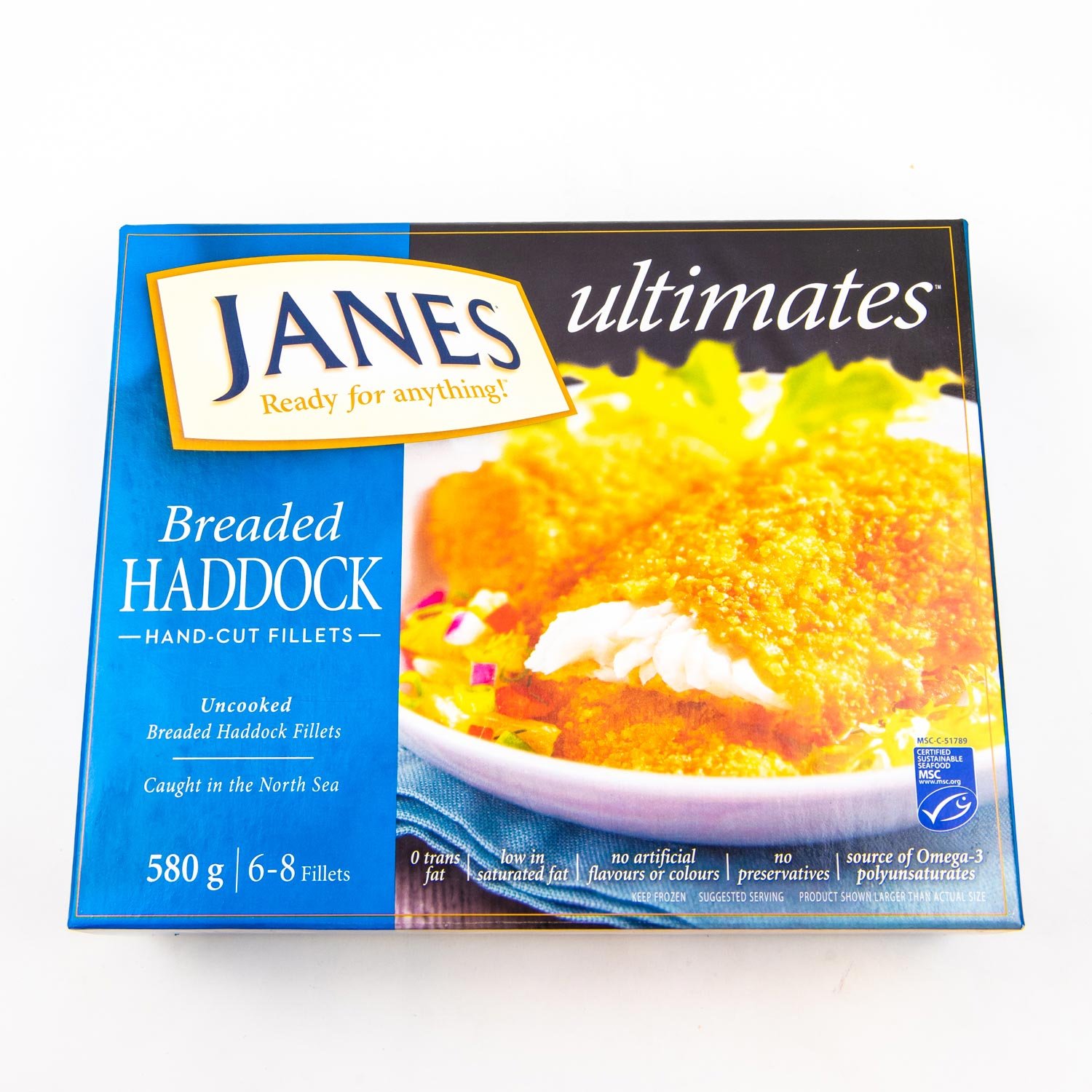 Frozen Breaded Haddock 580 g-secondary-image