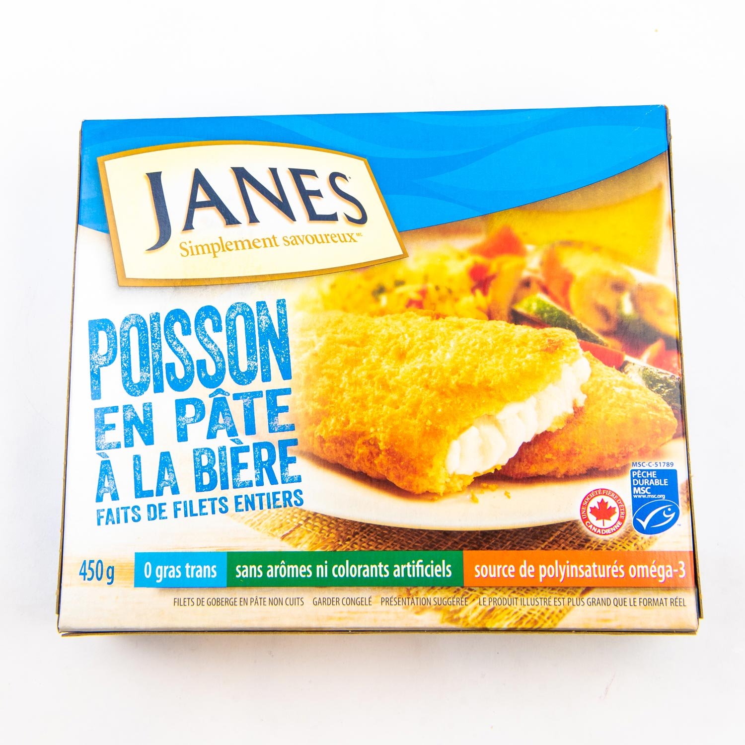 Frozen Beer Battered Fish 450 g
