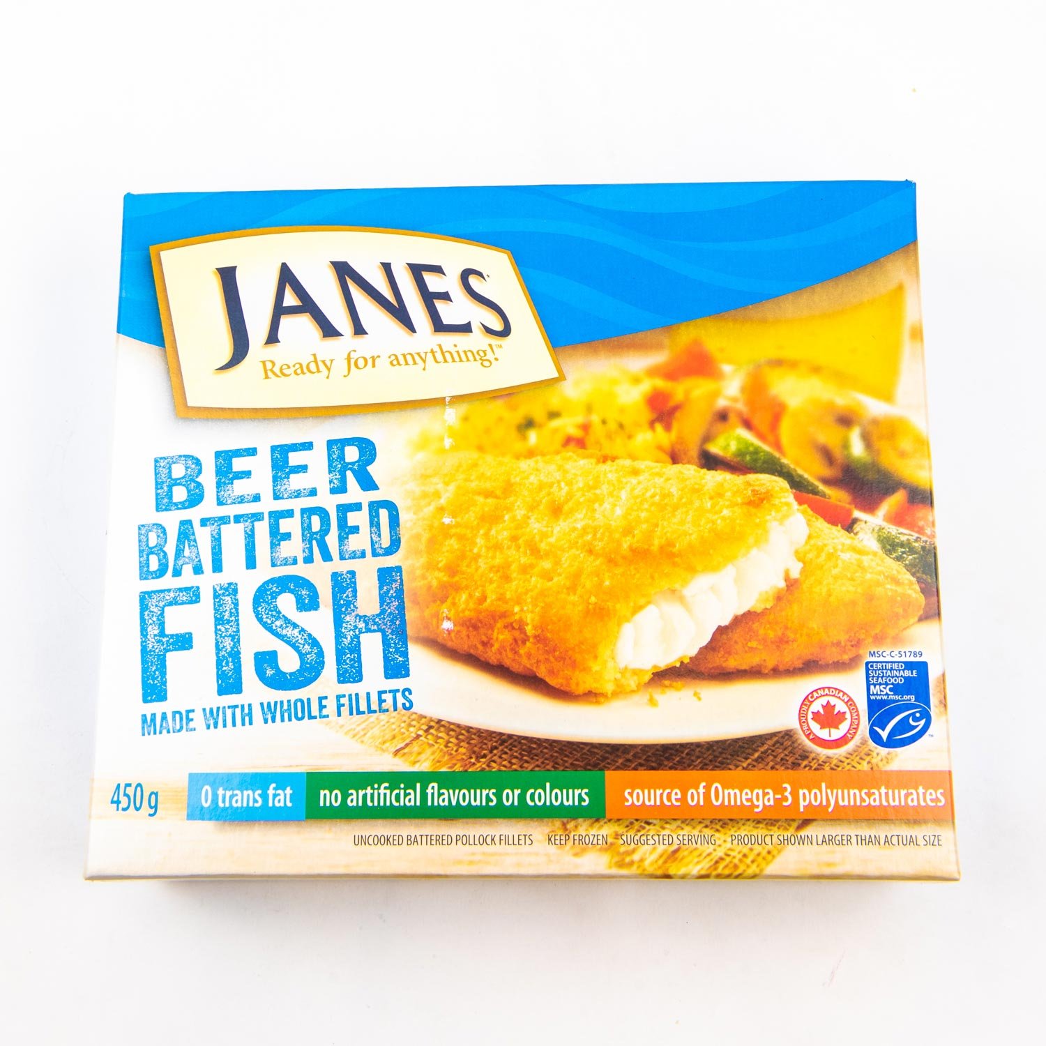 Frozen Beer Battered Fish 450 g-secondary-image