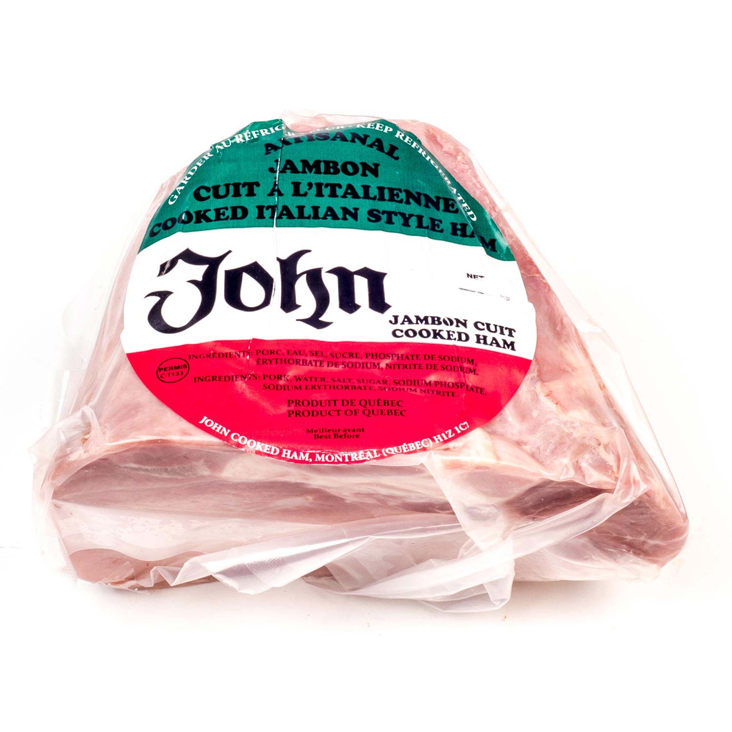 Italian Cooked 1/4 Ham 2 kg