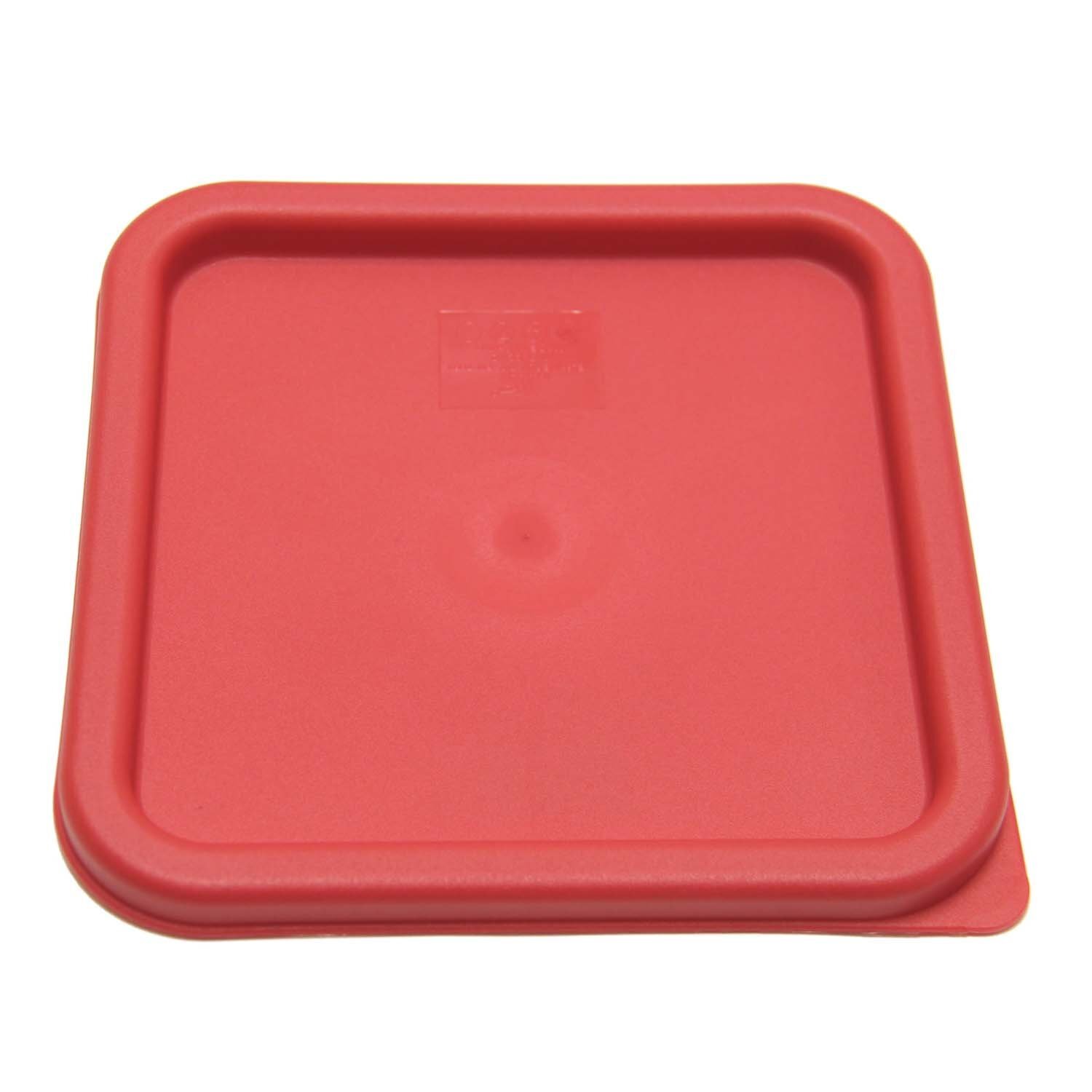 Square Polyethylene Red Cover