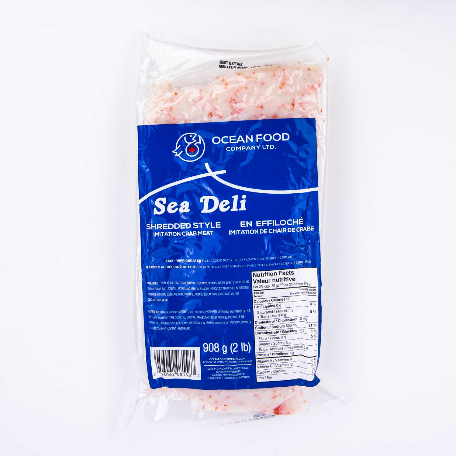 Shredded Mock Crab 908 g