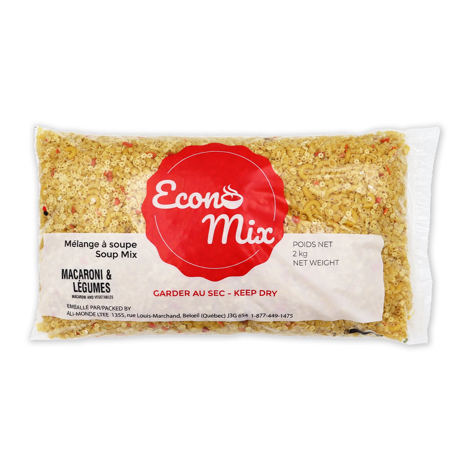 Vegetable Macaroni Soup Mix 2 kg