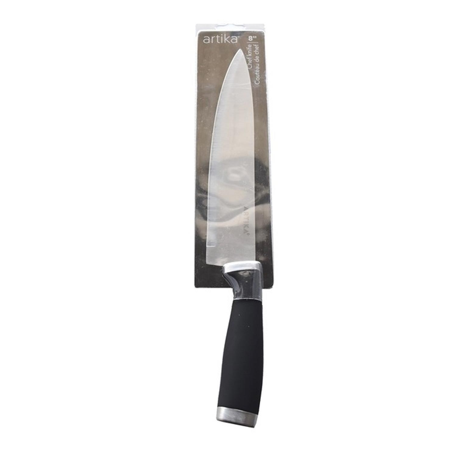 Black Chef Knife 8''