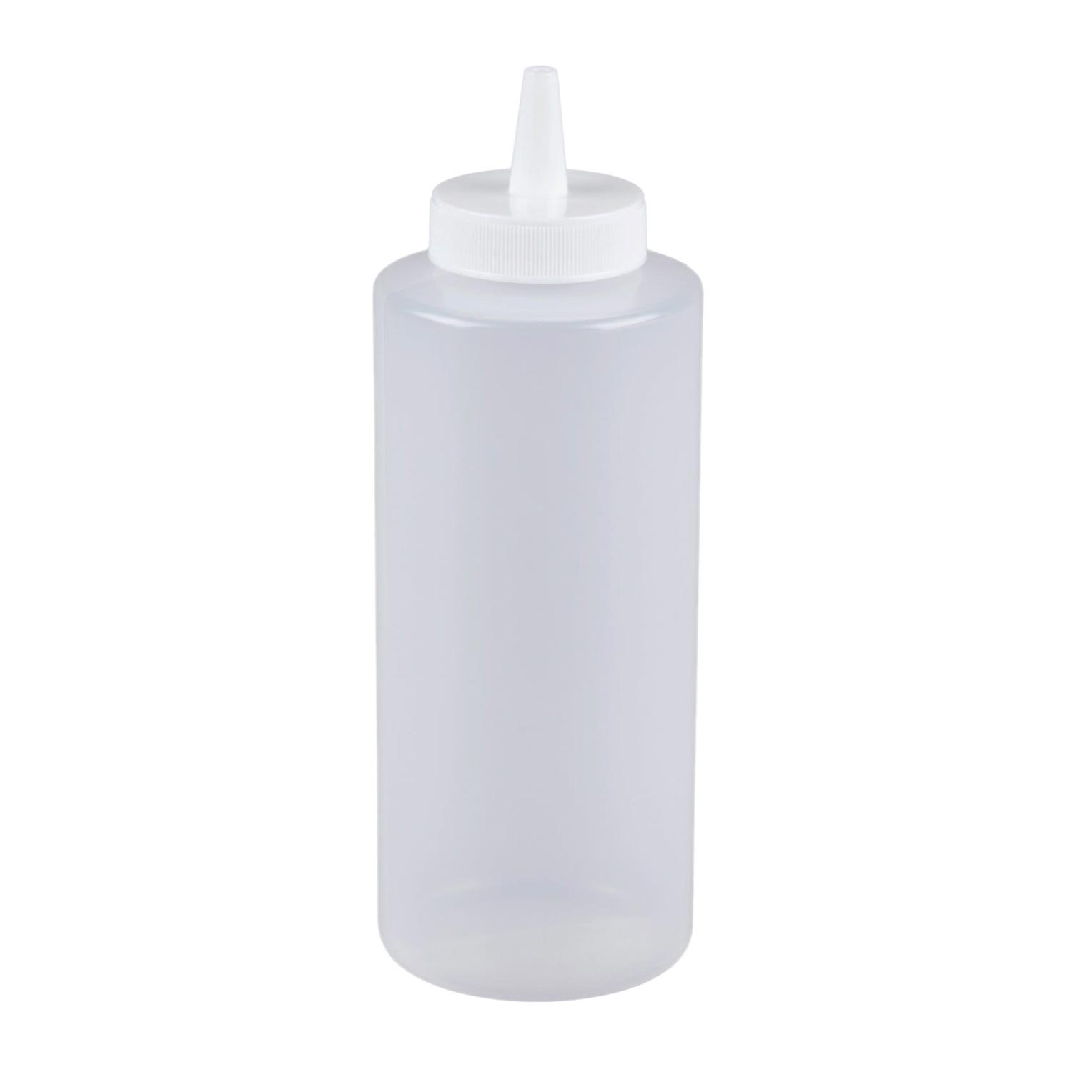 Clear Squeeze Bottle 12 oz / 340 ml