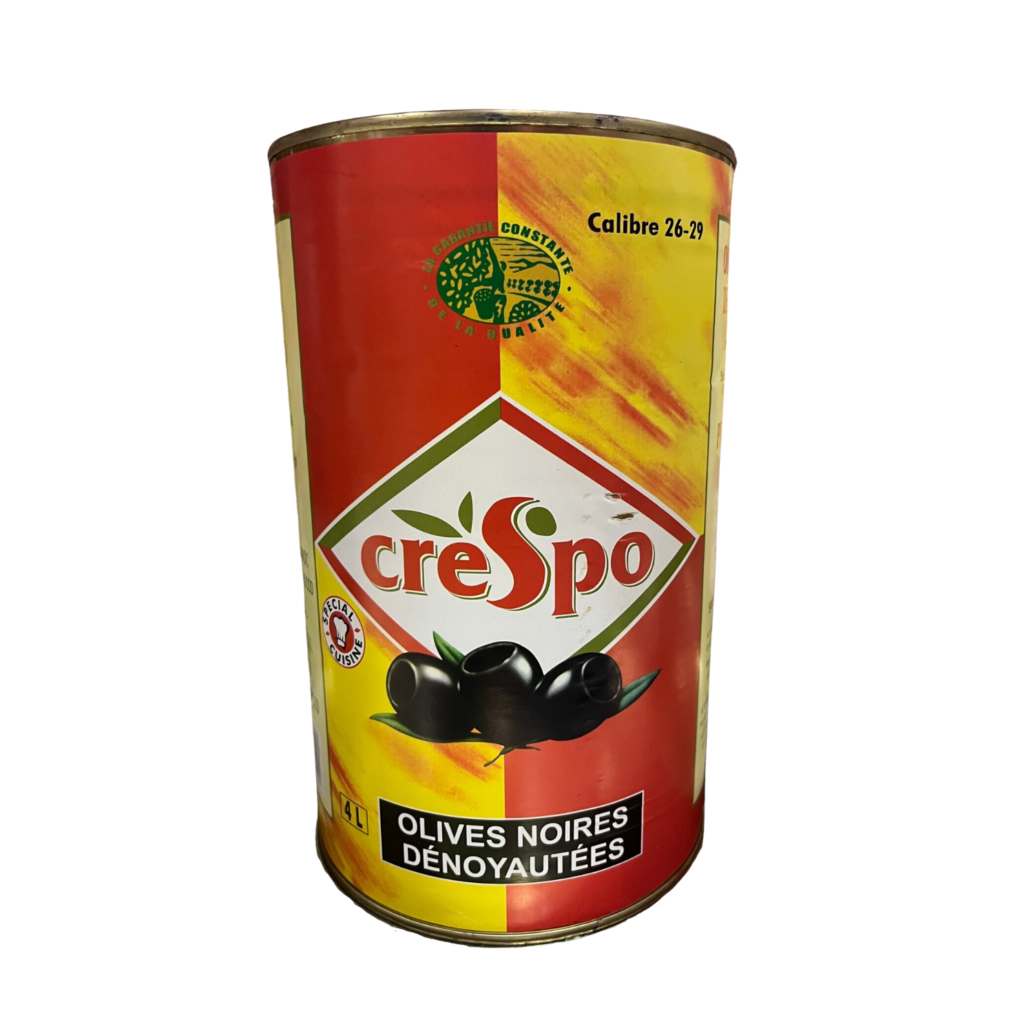 Pitted Black Olives 4 L