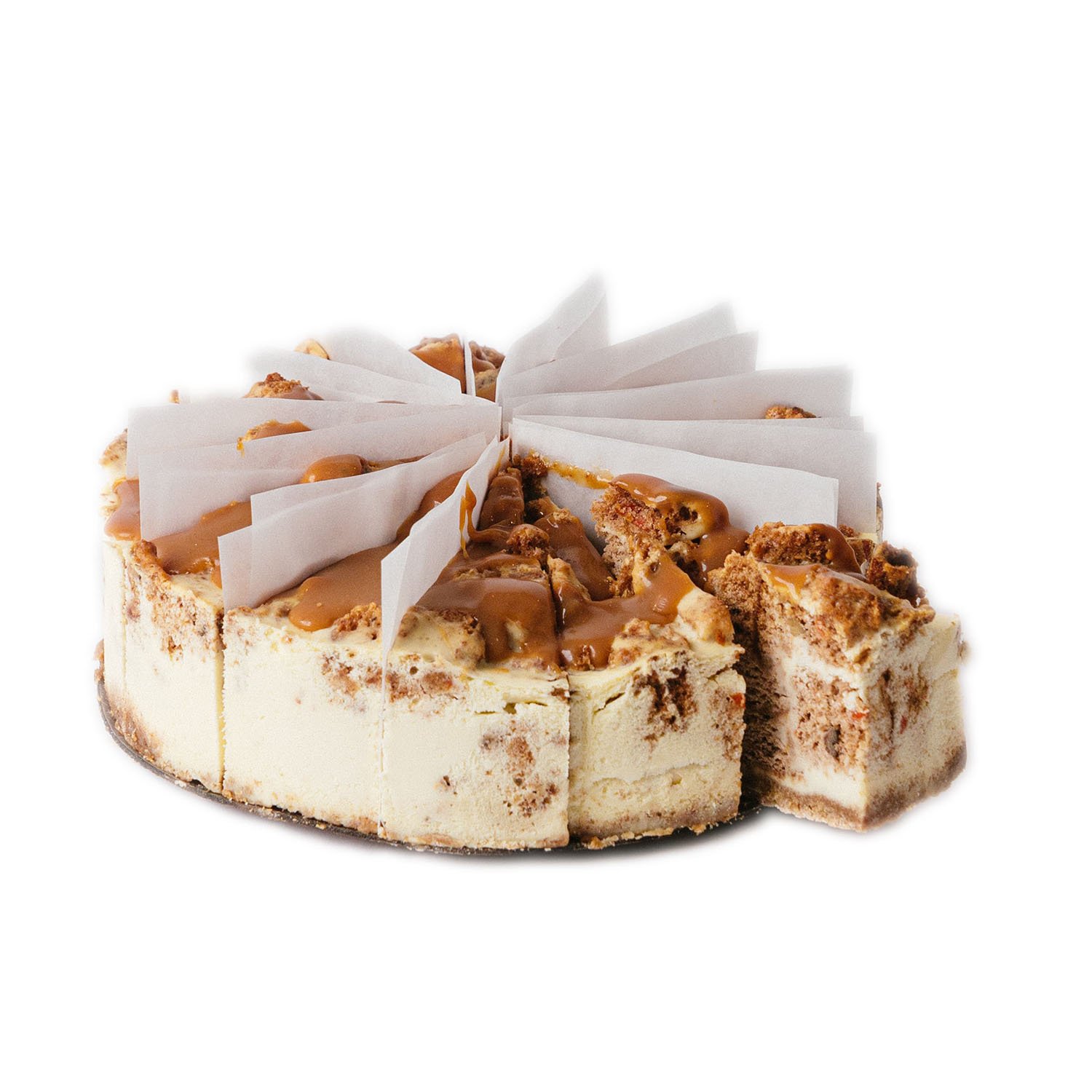 Frozen Cut Carrot Caramel Cheesecake 2.5 kg