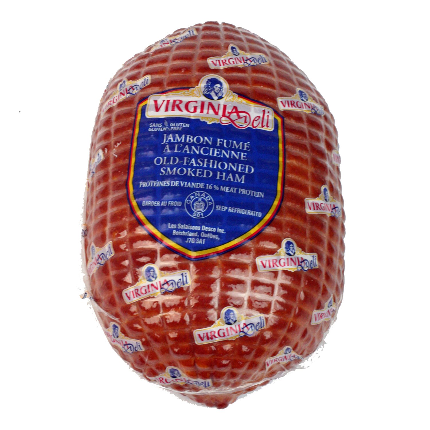 Whole Old Fashioned Smoked Ham 3 kg