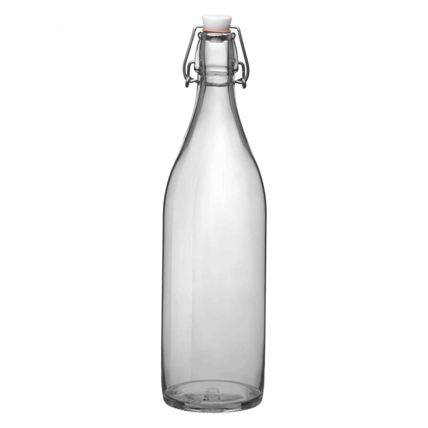 Giara Clear Glass Bottle 33 3/4 oz / 1 L