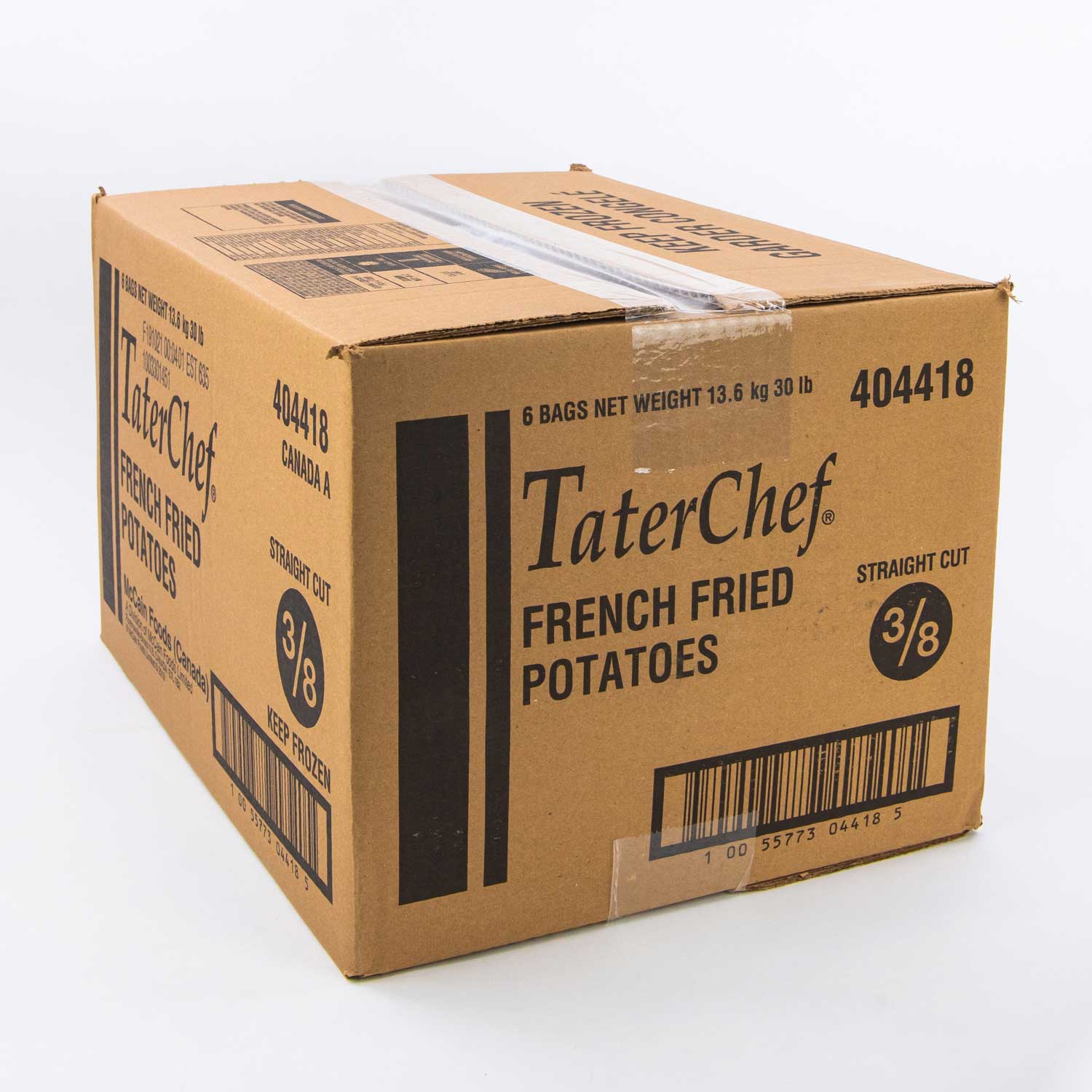 Frozen French Fried Potatoes 3/8 5 lb