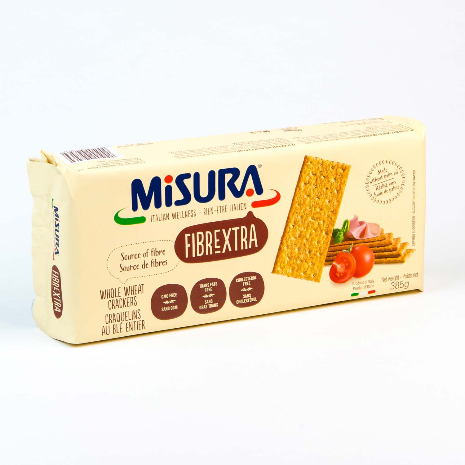 Whole Wheat Crackers 385 g