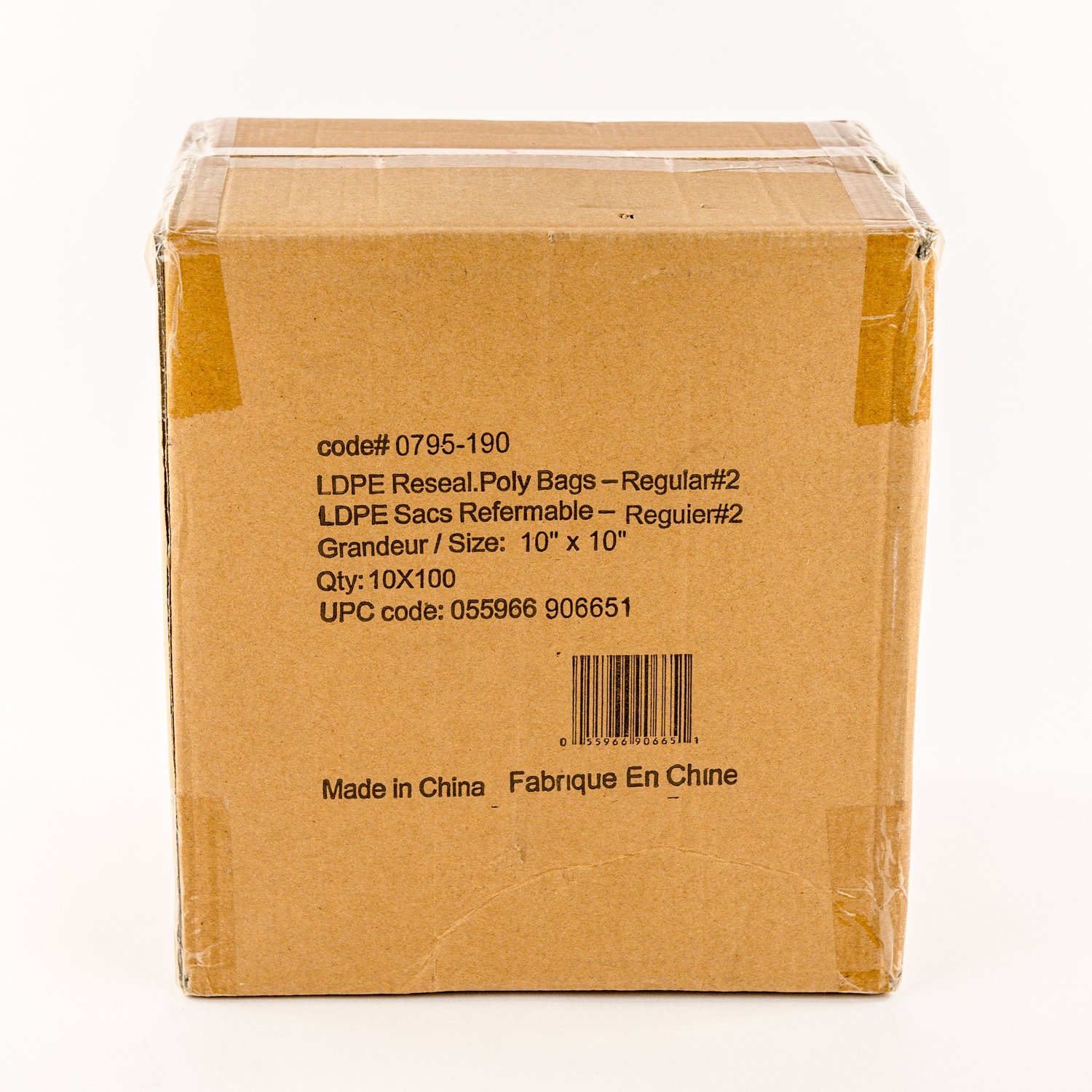 Plastic Reseal Bag 10