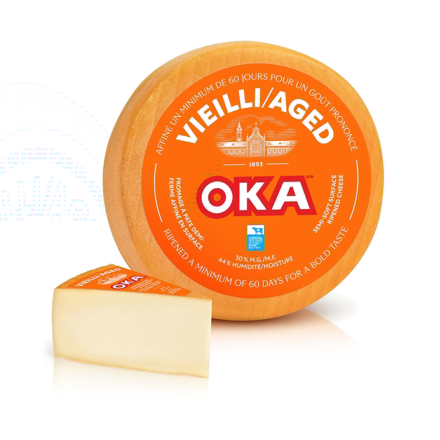 Aged Oka Cheese Wheel 2.5 kg