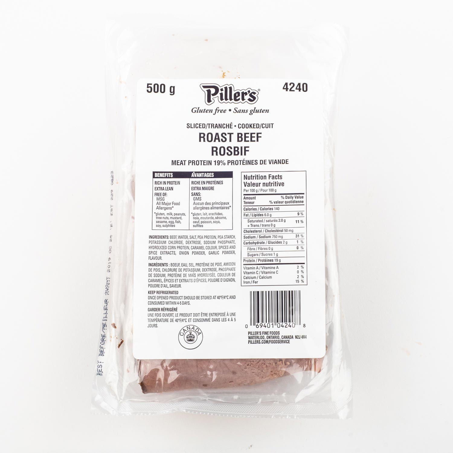 Sliced Roast Beef 500 g