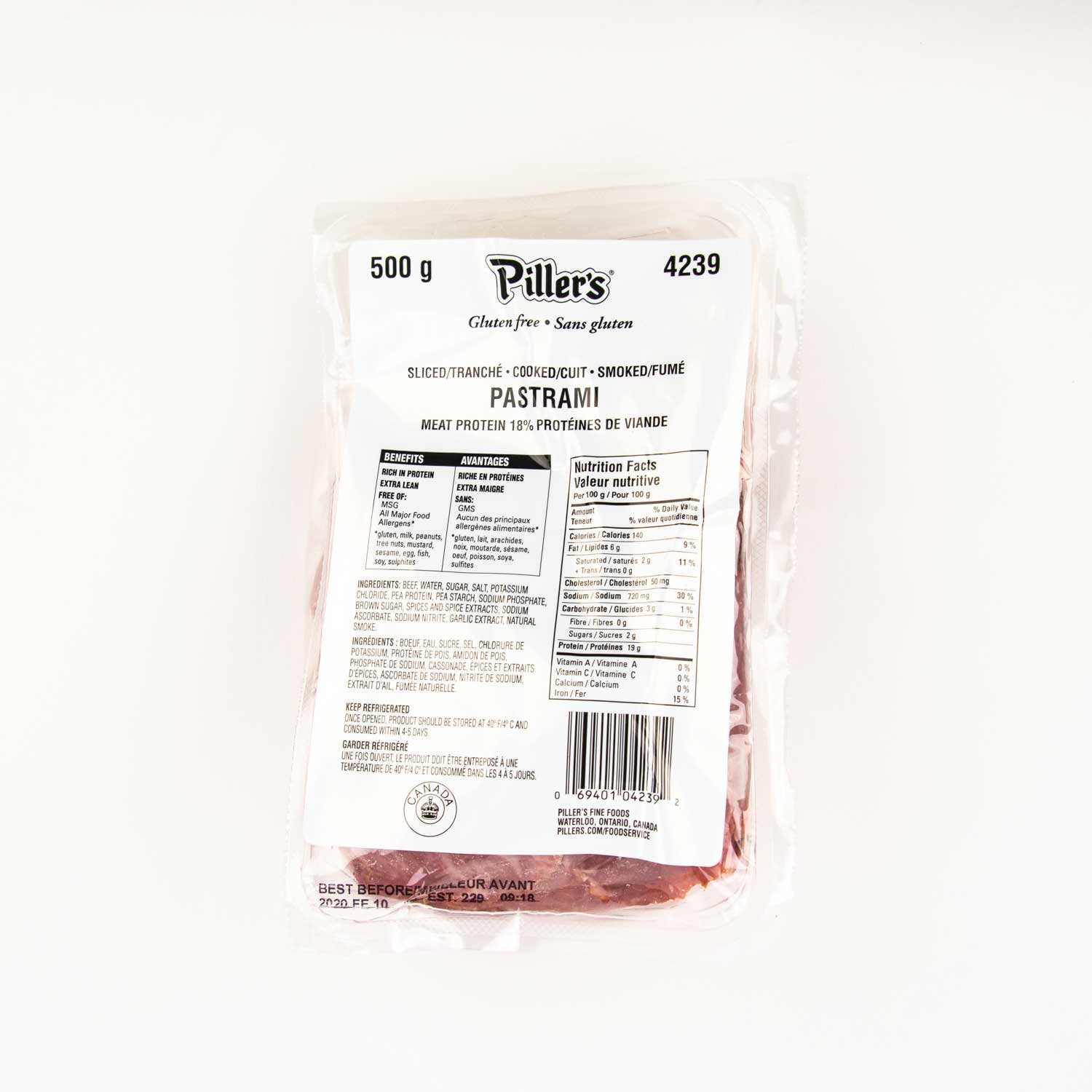 Sliced Pastrami 500 g