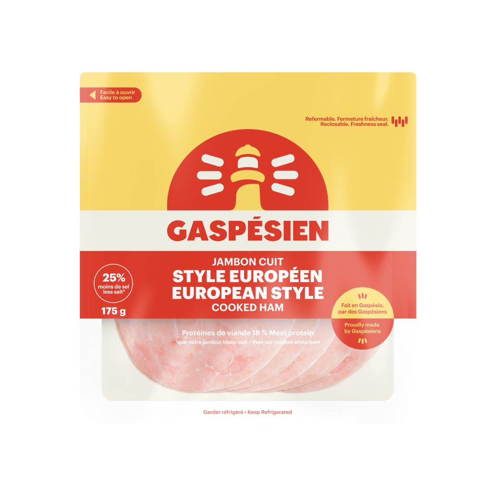 Sliced European Style Cooked Métis Ham 175 g