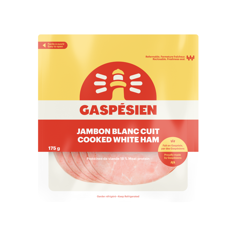 Sliced Mont-Joli Cooked White Ham 175 g