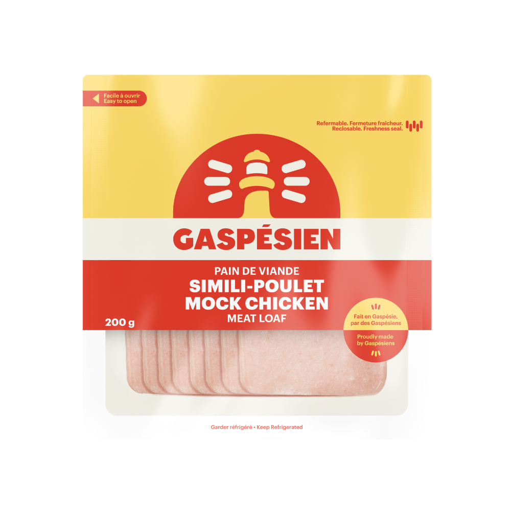 Sliced Mock Chicken Meat Loaf 200 g