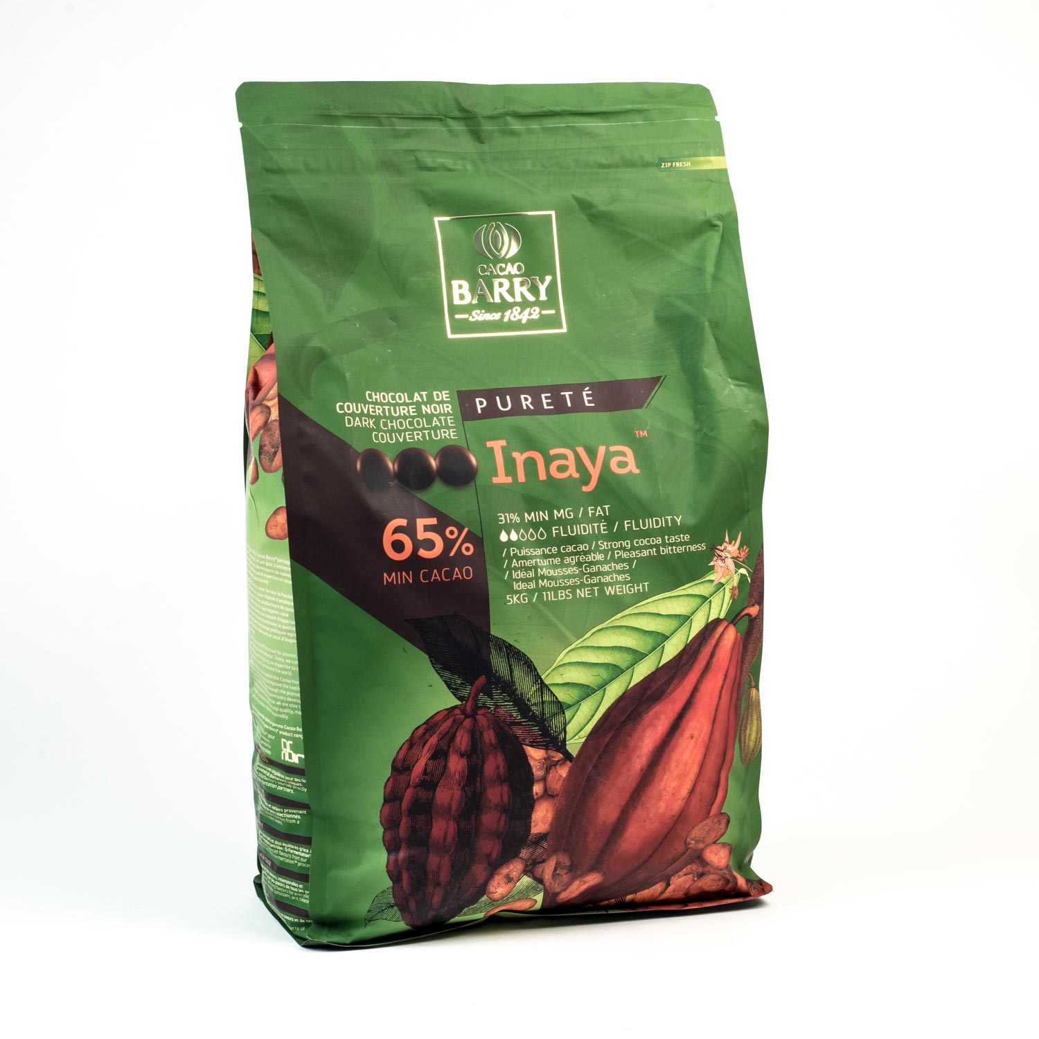 Dark Chocolate 65% Inaya 5 kg