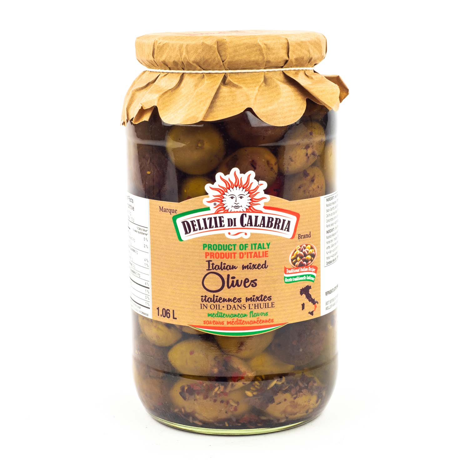 Mixed Italian Olives in Oil 950 g