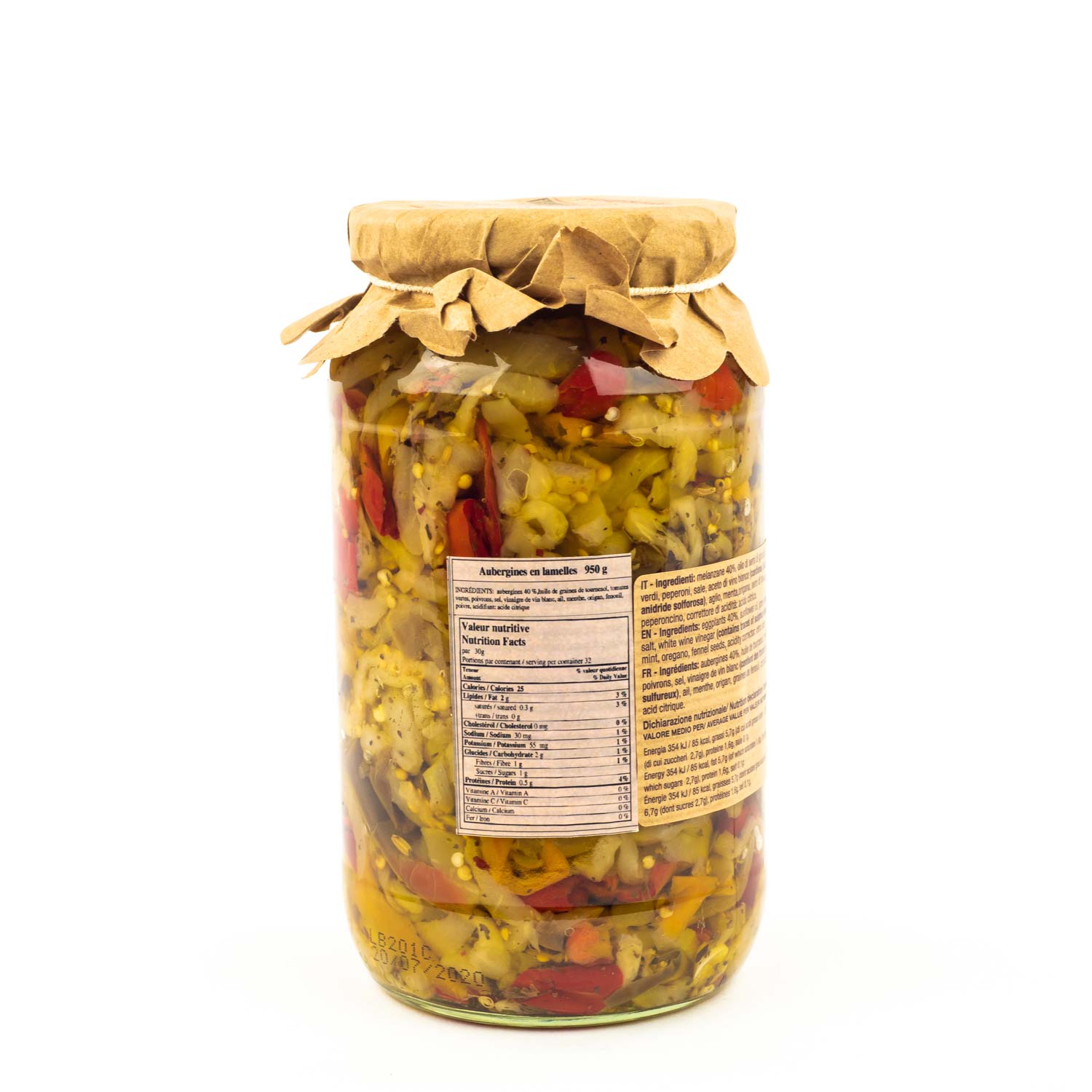 Eggplants Strips in Oil 950 g-secondary-image